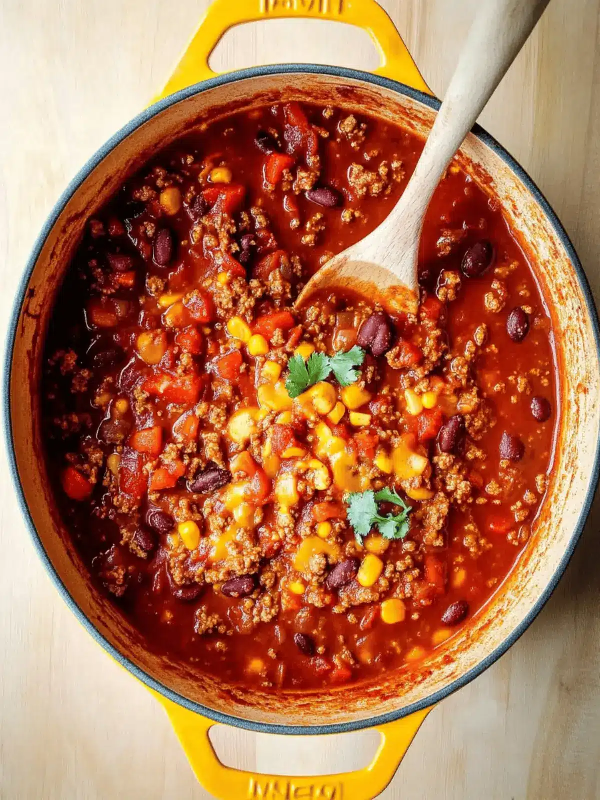 Hearty Dutch Oven Chili with Sweet Potatoes for Cozy Nights