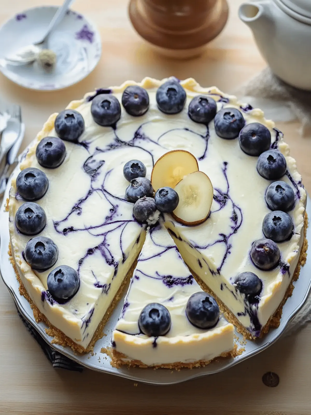 No Bake Blueberry Pie – Your Easy Summer Dessert Delight