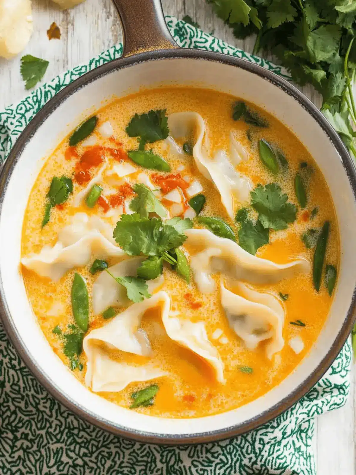 Potsticker Soup (Dumpling Soup)