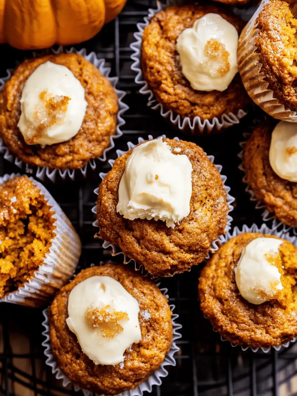 Pumpkin Cream Cheese Muffins