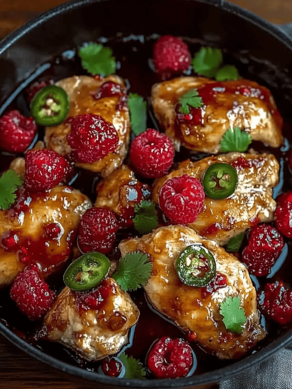 Jalapeno Raspberry Chicken