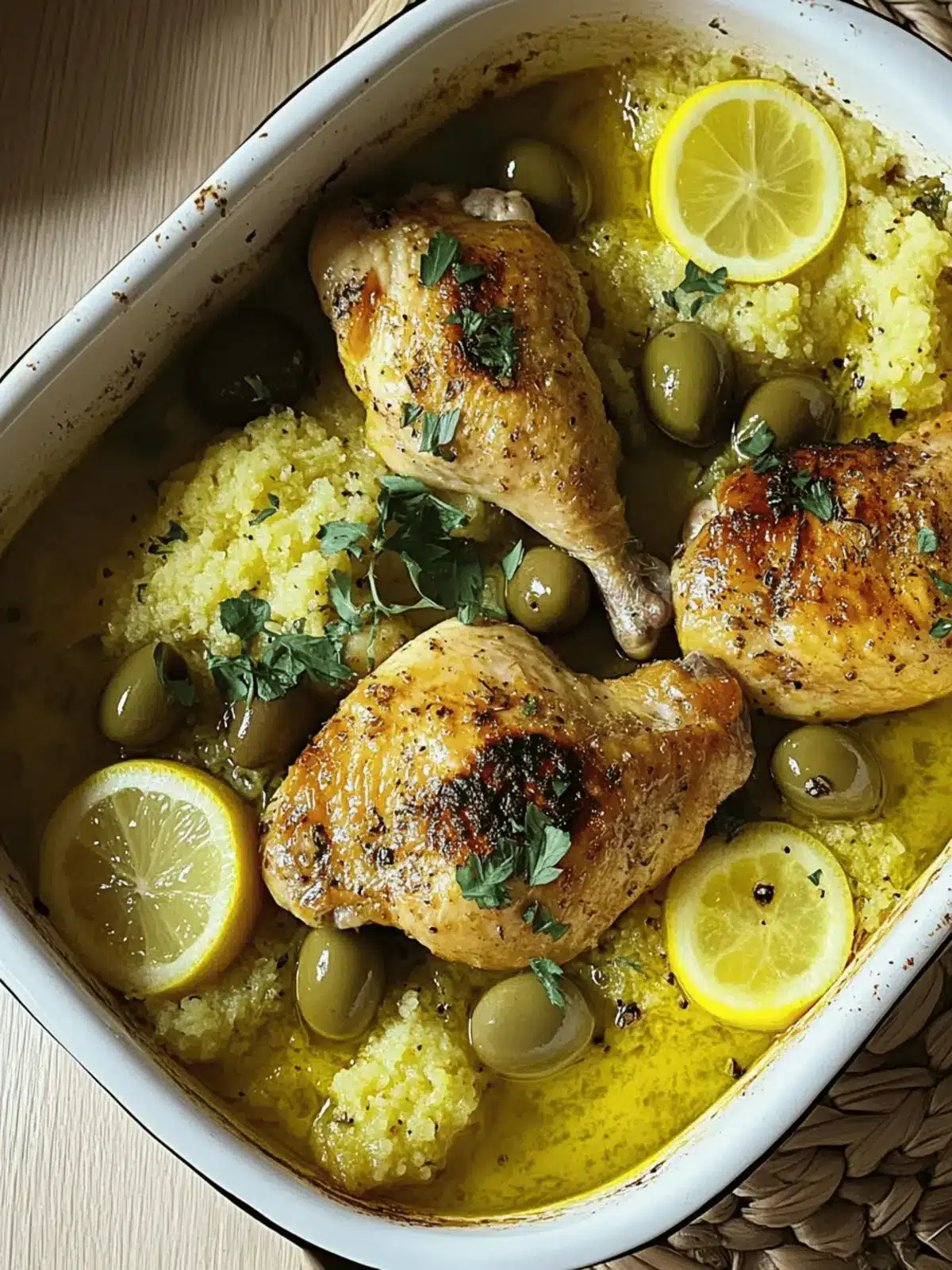 Claudia Roden's Chicken with Olives and Lemon