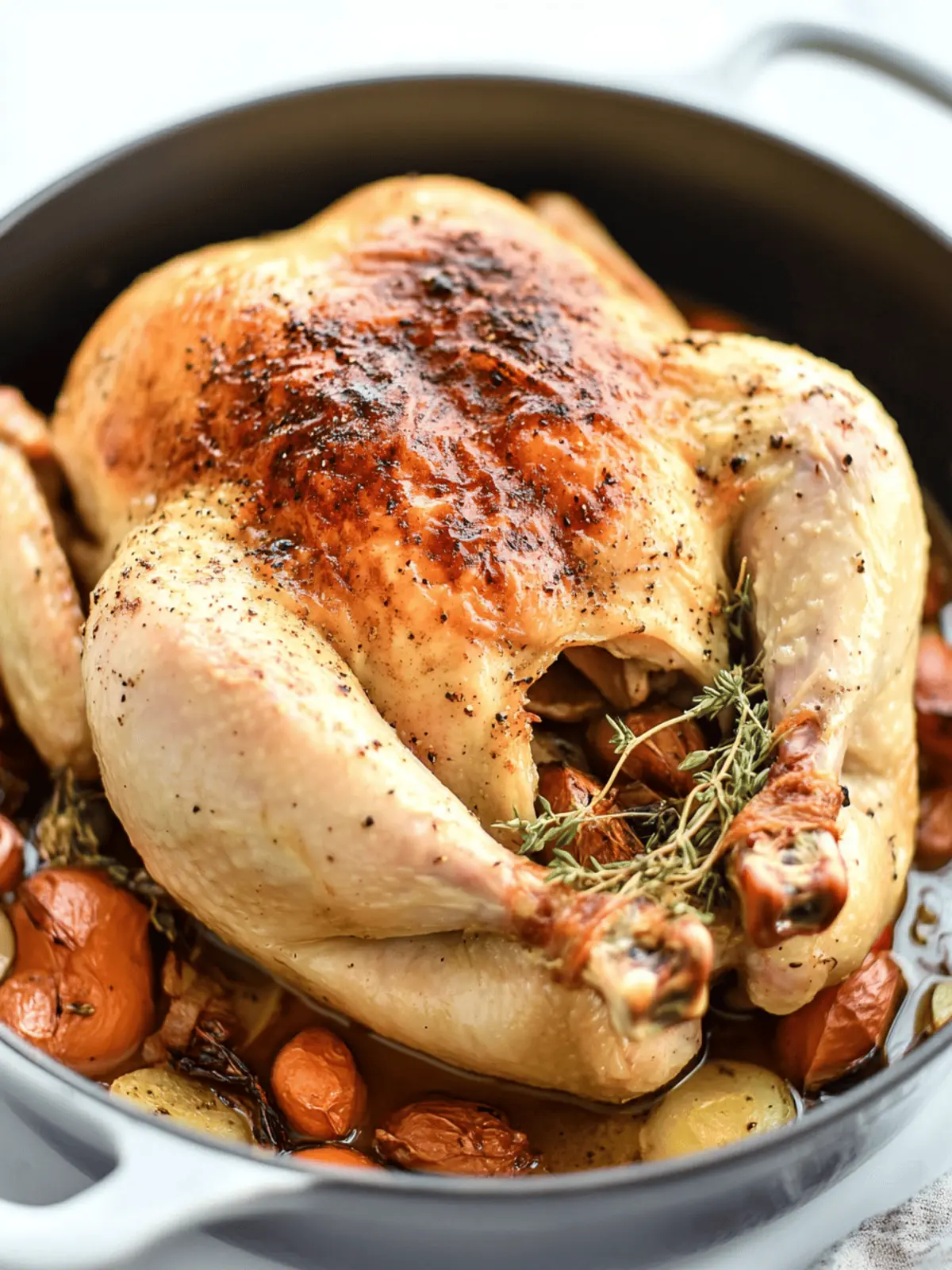 Simple Whole Roast Chicken (Whole30 & Paleo)