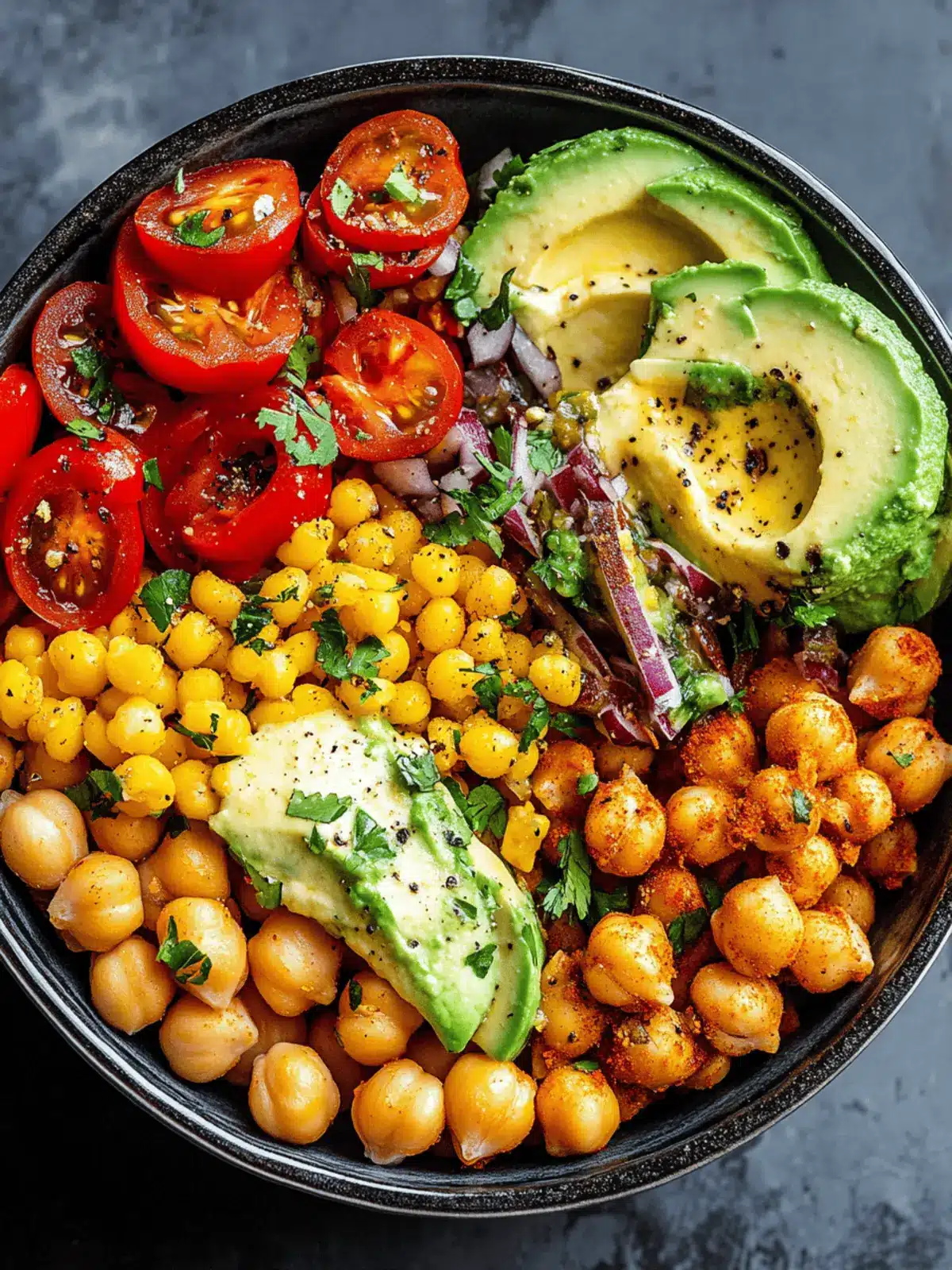 Spicy Chickpea Meal Prep Bowl