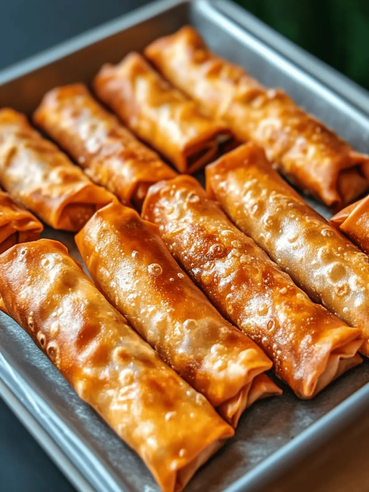 Classic Chinese Egg Rolls