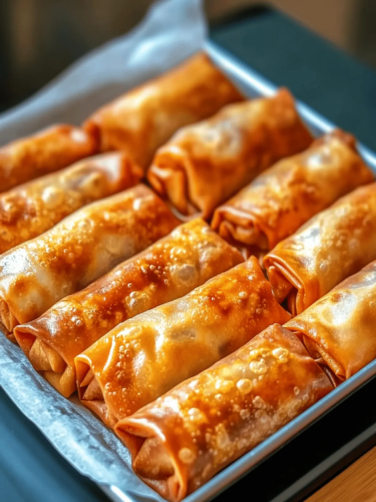 Classic Chinese Egg Rolls