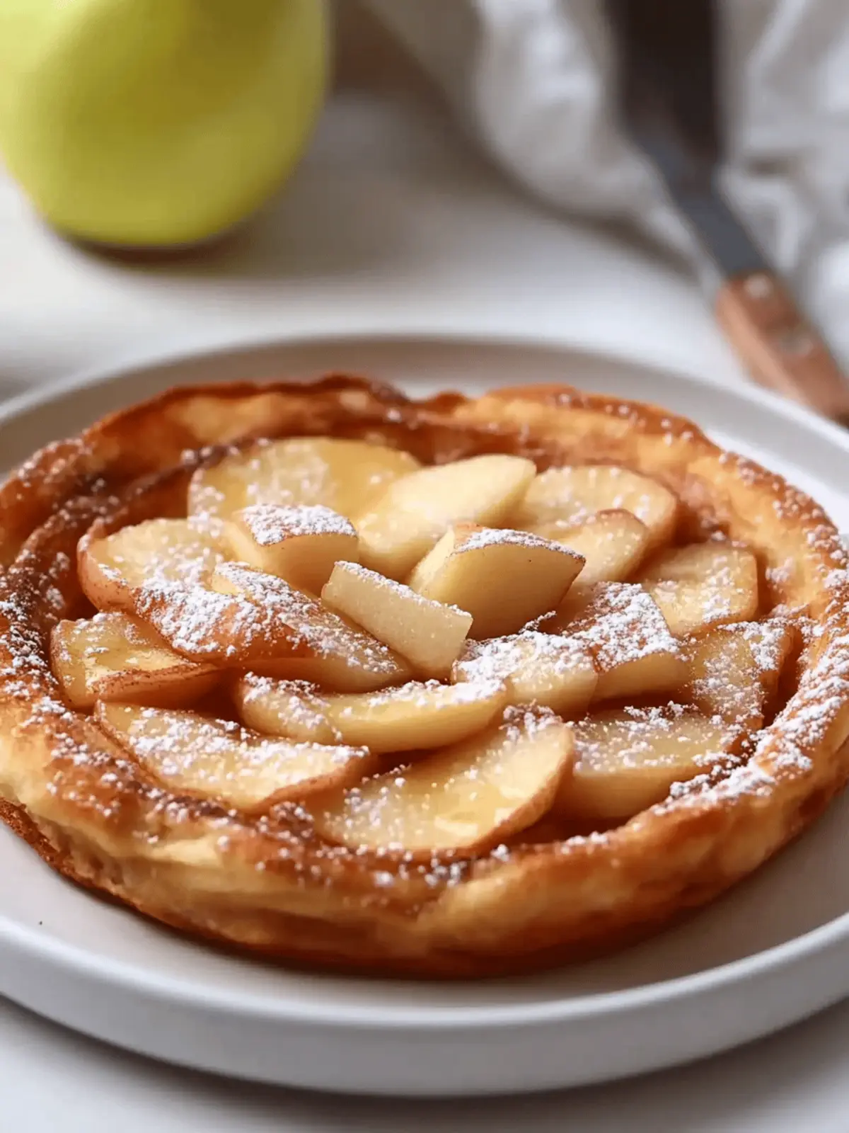 Tasty German Apple Pancakes