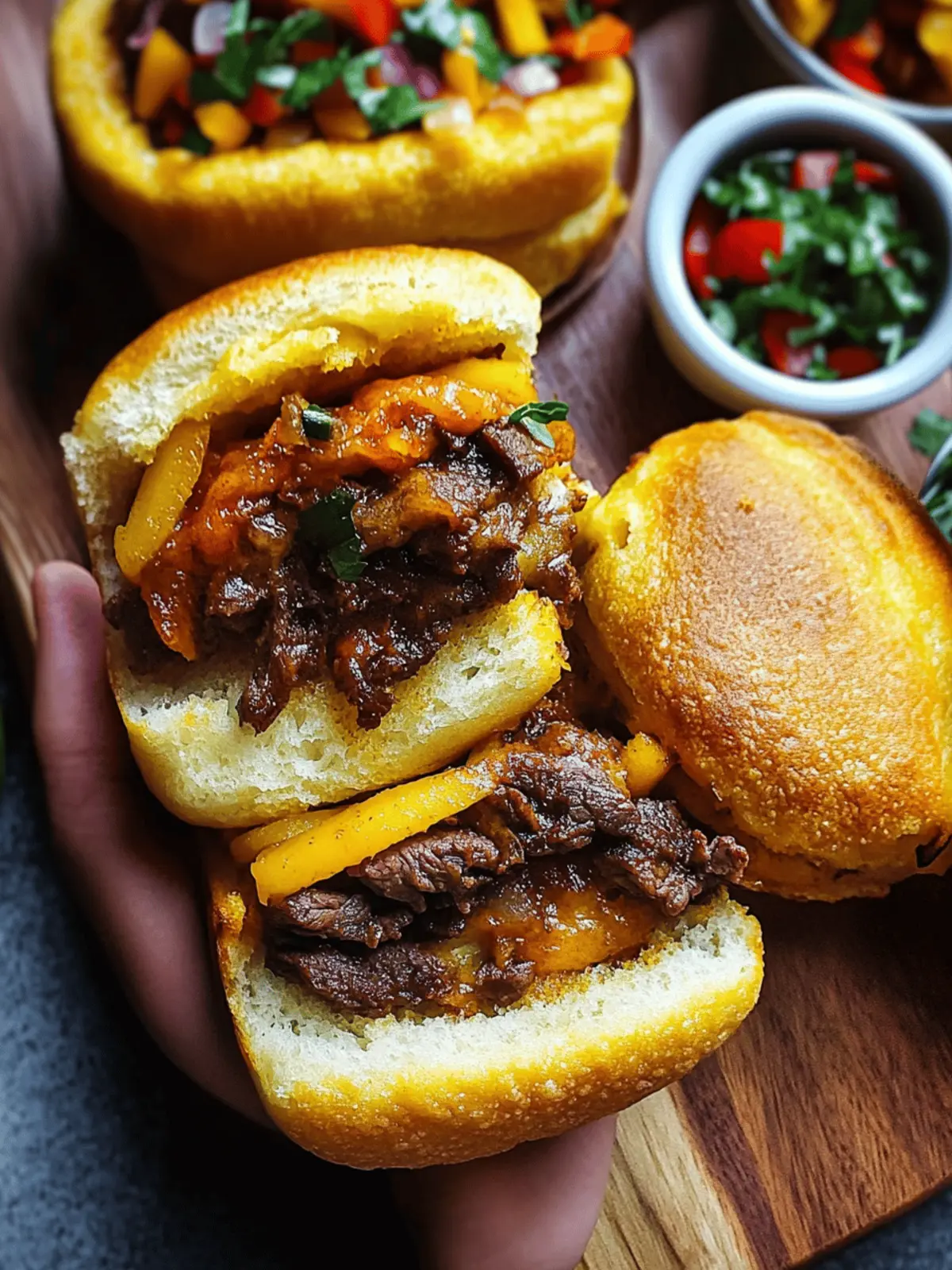 Fluffy Pan Bread With Beef