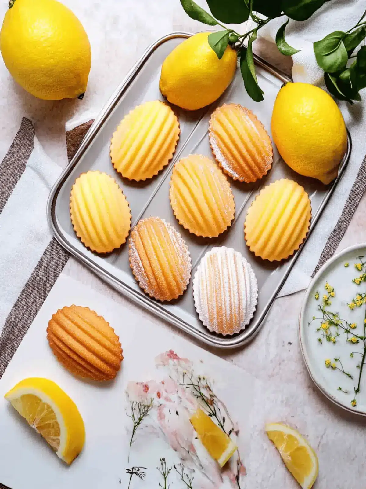 Lemon Madeleines
