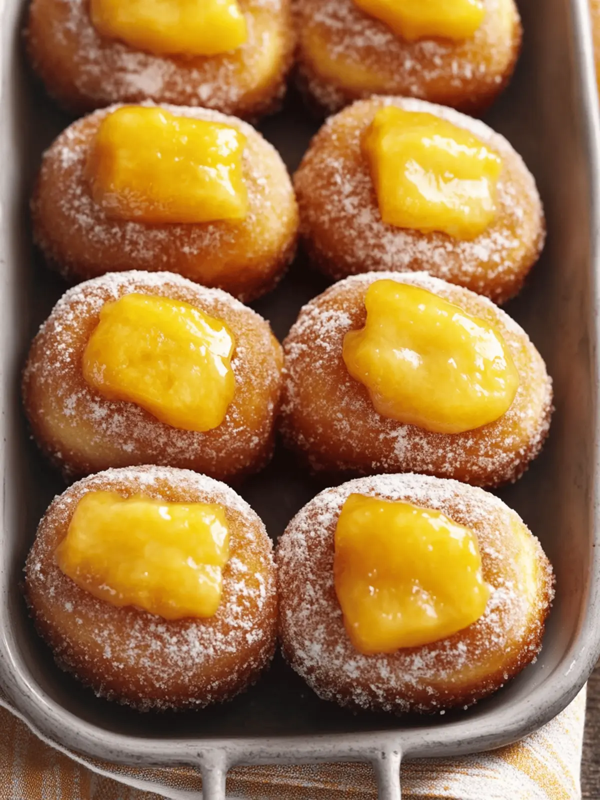 Mango Brioche Donuts: Irresistibly Soft Tropical Delight 5 Mango Brioche Donuts