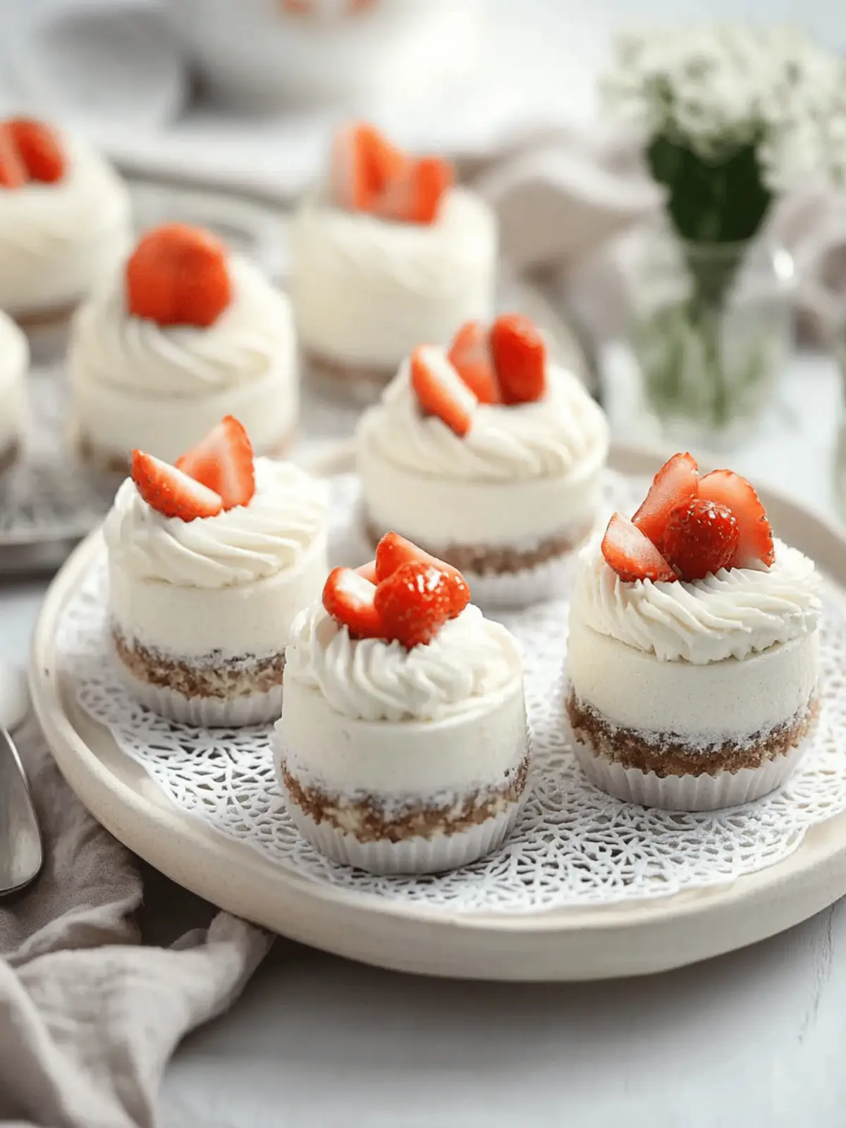 Witte Chocolade Gebakjes (No Bake)