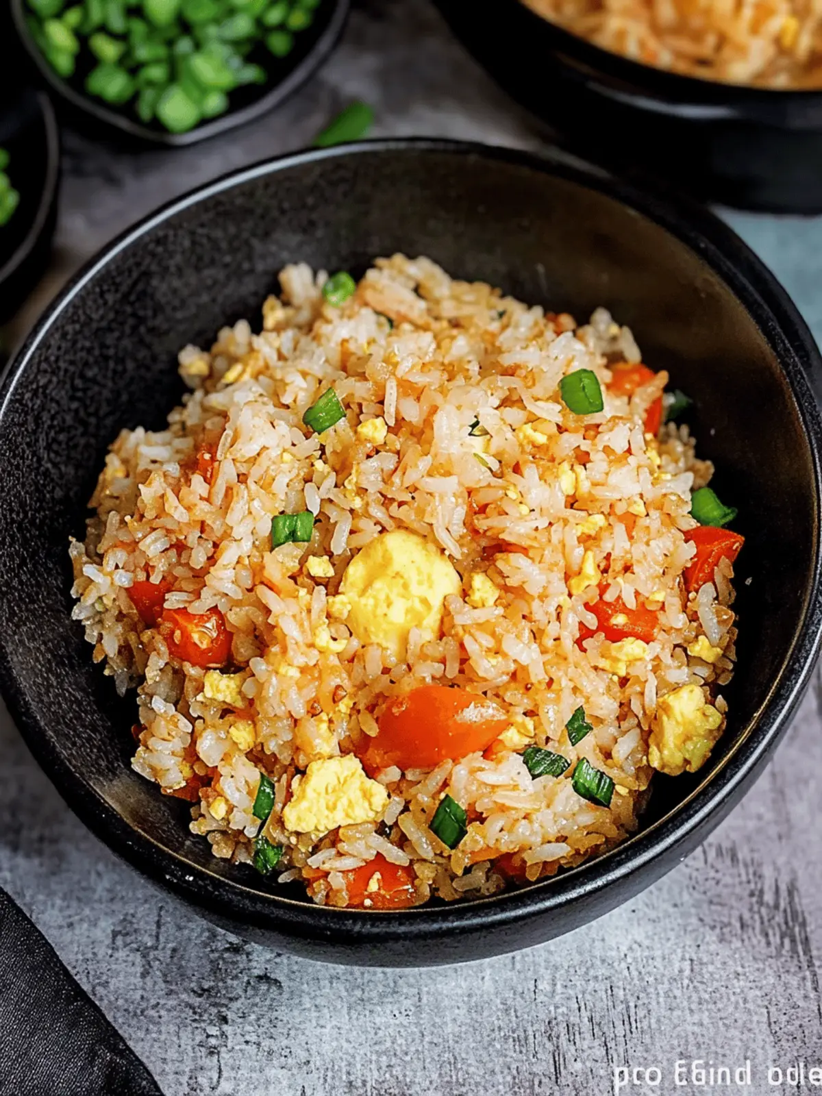 Rice Cooker Tomato Egg Rice