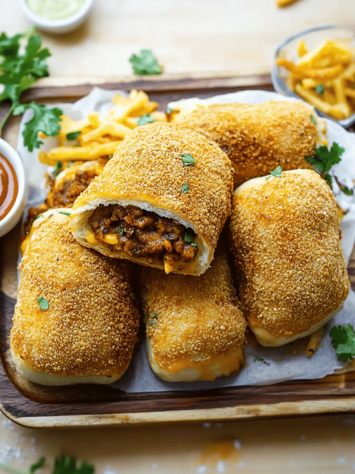 Crunchy Nachos Bread With Beef