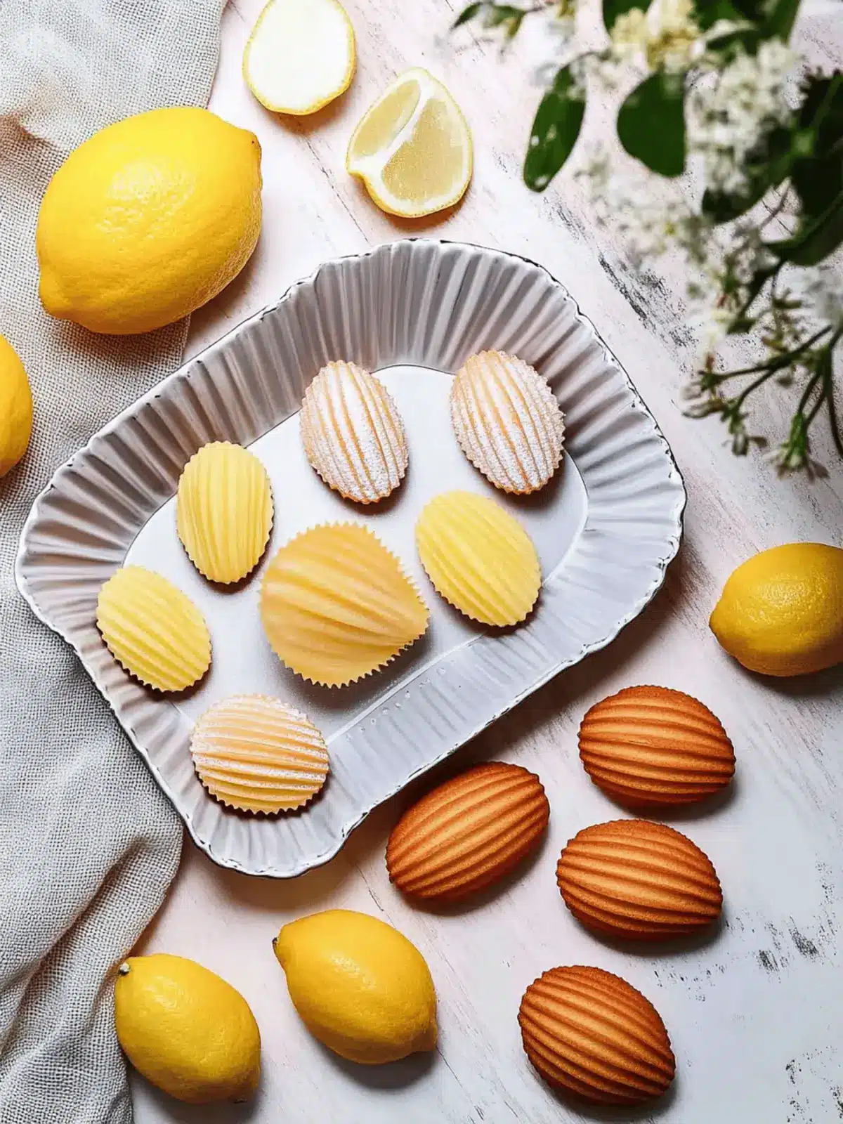 Lemon Madeleines