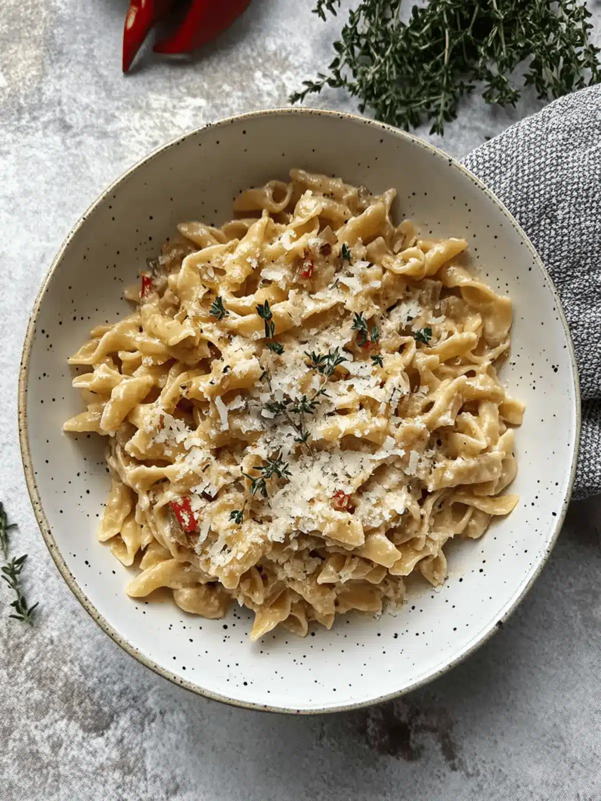 French Onion Pasta