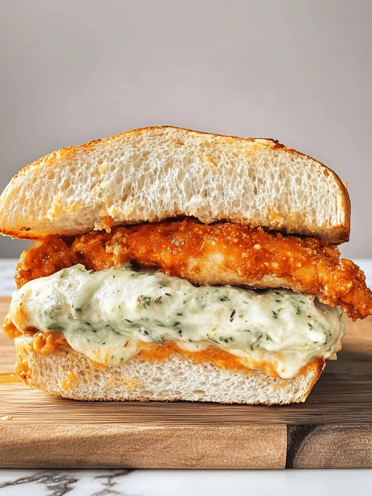 Chicken Parmesan Sandwich