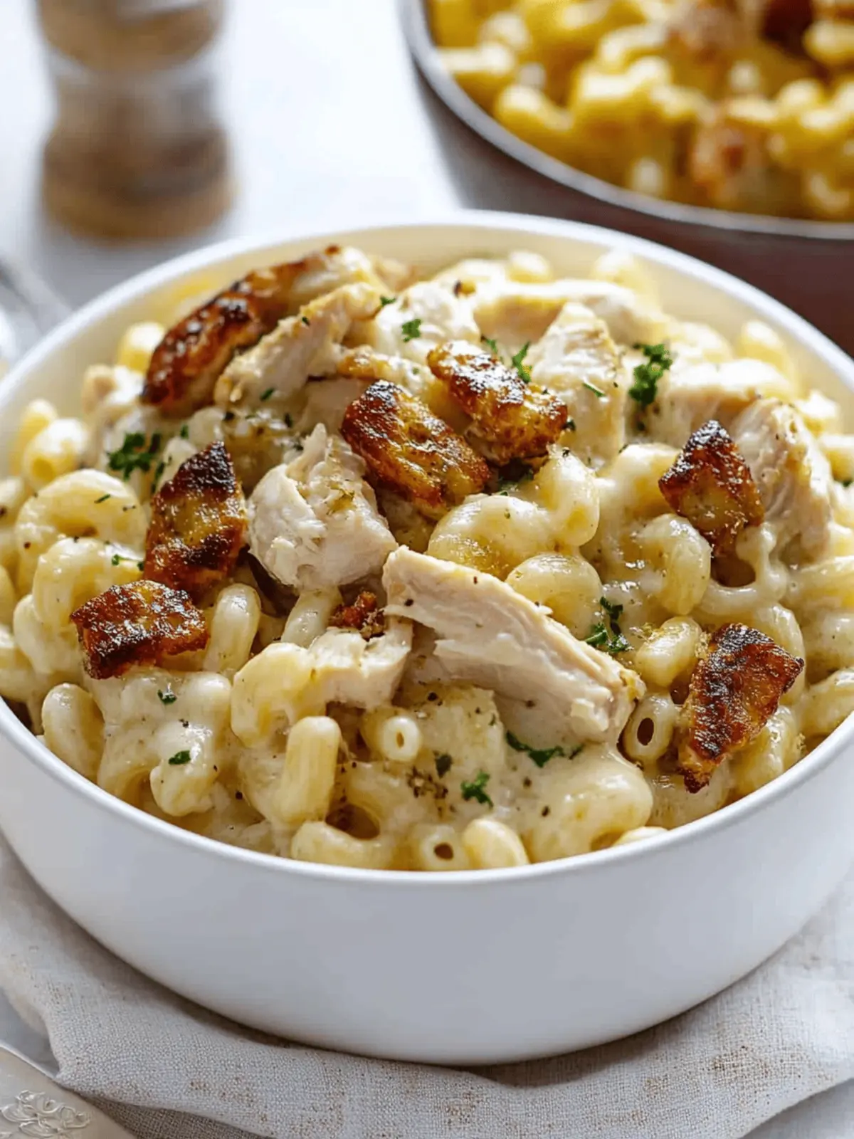 Chicken Ranch Macaroni and Cheese