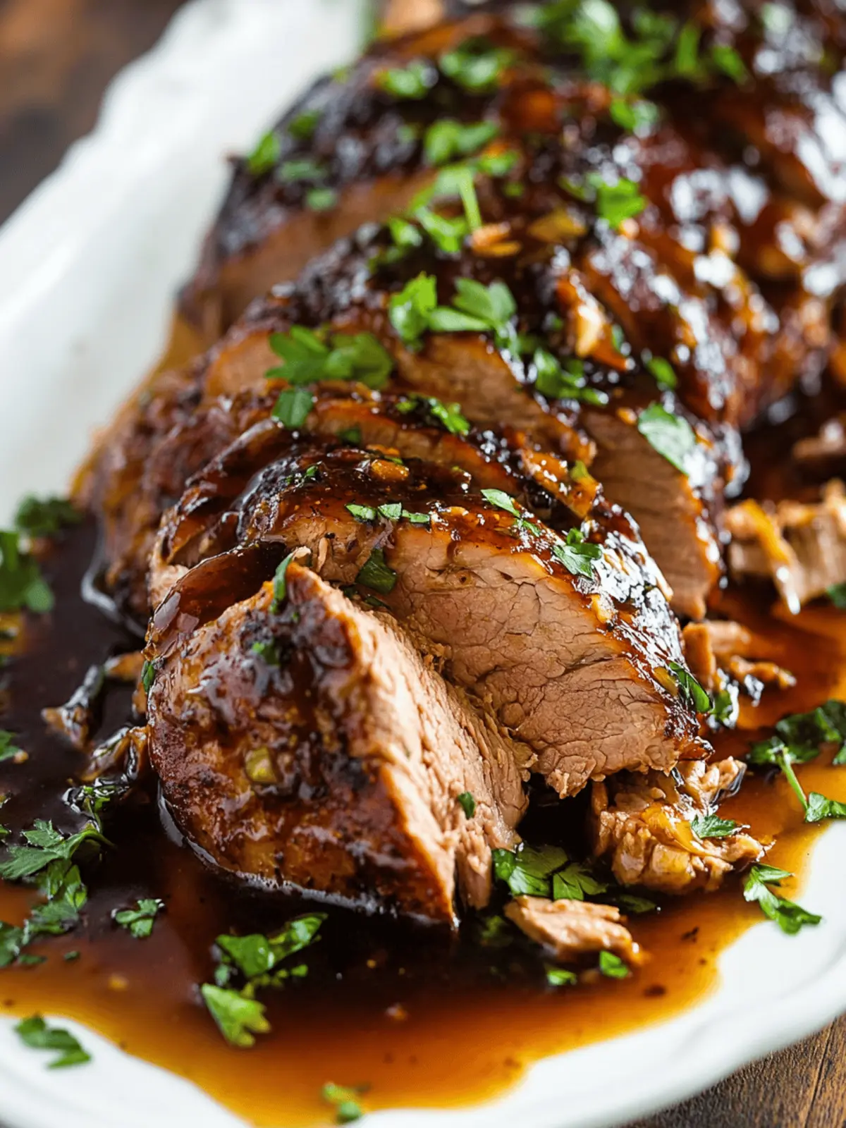 Slow Cooker Honey and Parmesan Pork Tenderloin
