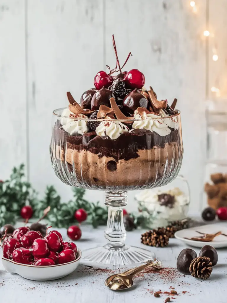 Black Forest Trifle (Vegan Gluten-Free)