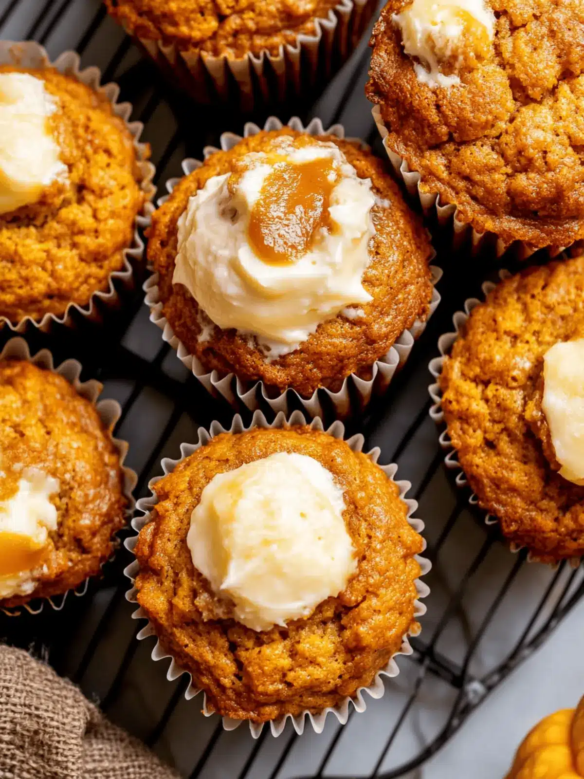 Pumpkin Cream Cheese Muffins