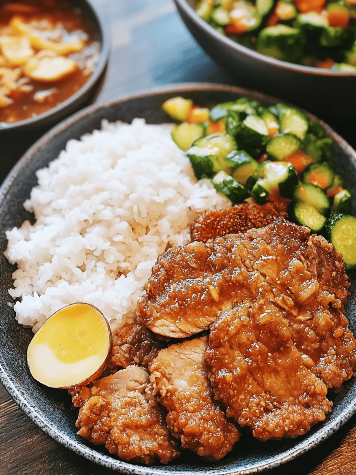 Taiwanese Pork Chops (Bento Box Style!)
