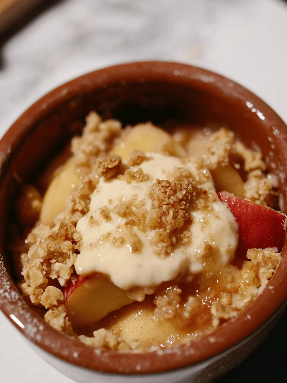 Apple Crumble (Single Serving)