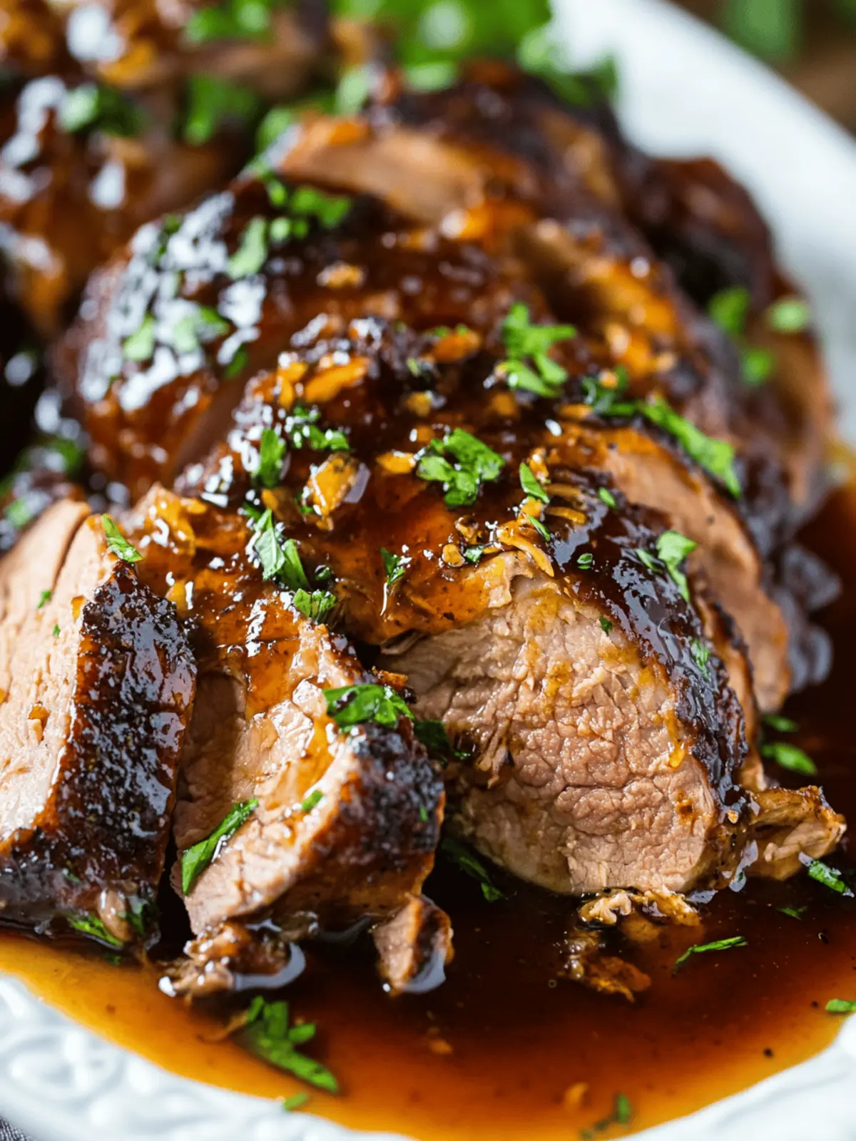 Slow Cooker Honey and Parmesan Pork Tenderloin