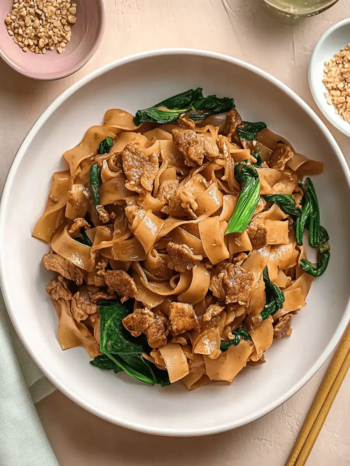 Pad See Ew (Thai Stir Fried Noodles)