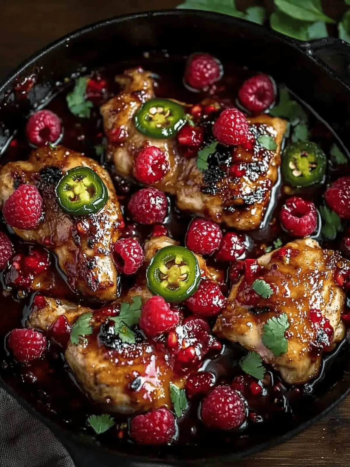 Jalapeno Raspberry Chicken