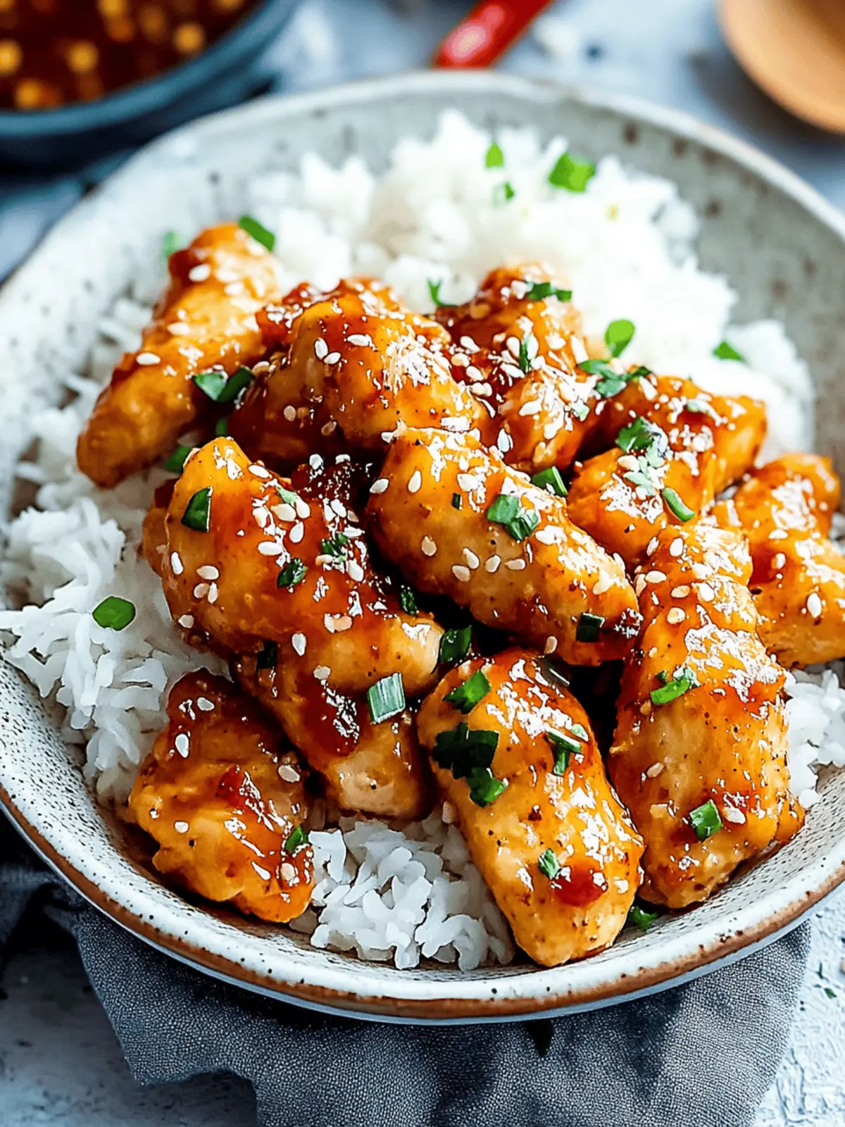 Honey Garlic Chicken