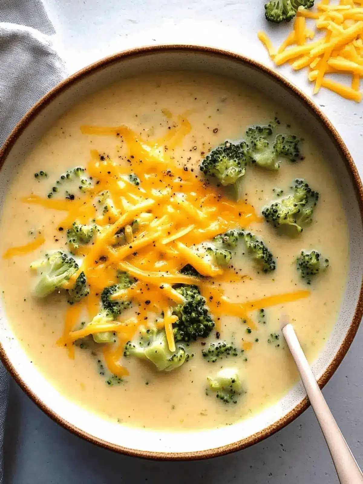 Broccoli Cheddar Soup