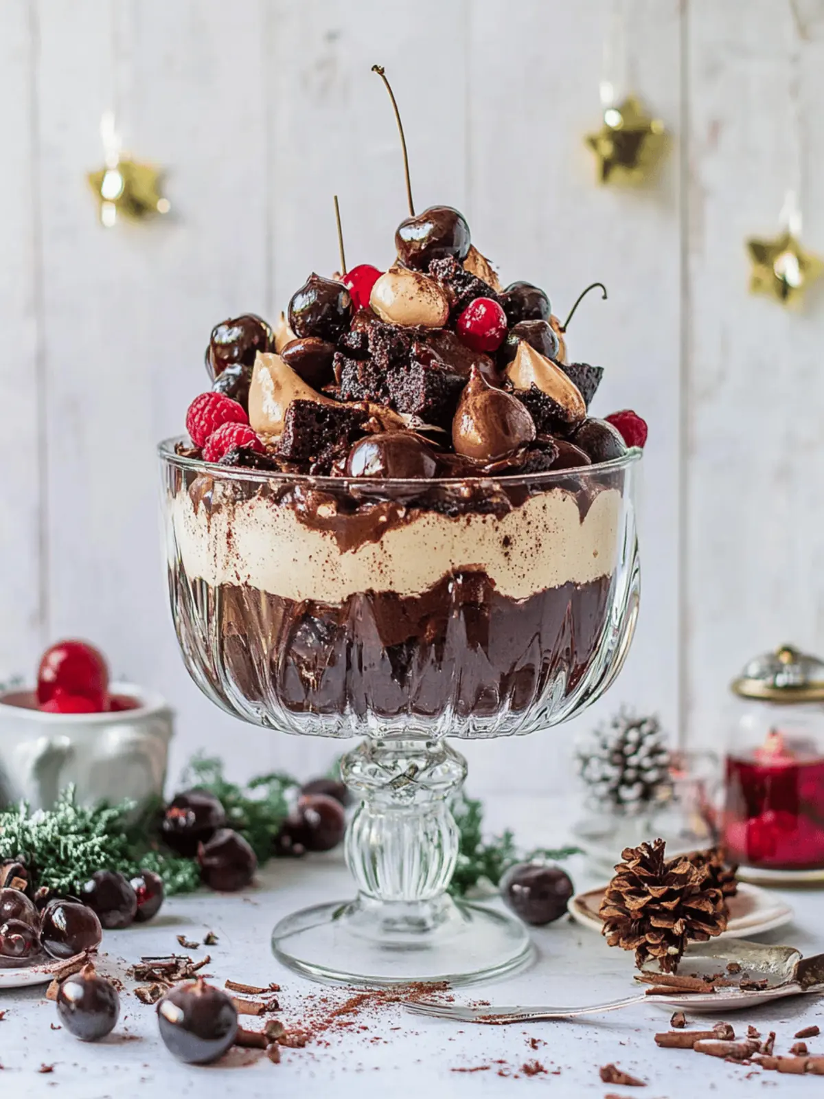 Black Forest Trifle (Vegan Gluten-Free)