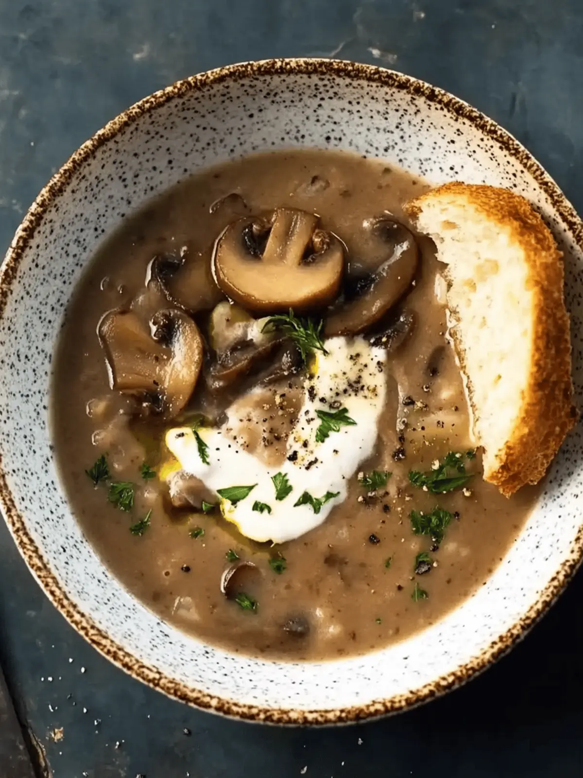 Creamy Mushroom Soup
