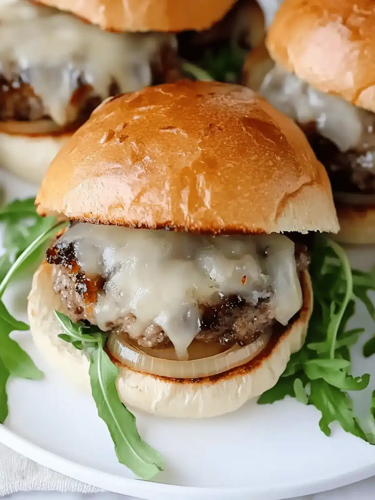 Gruyere Caramelized Onion Sliders
