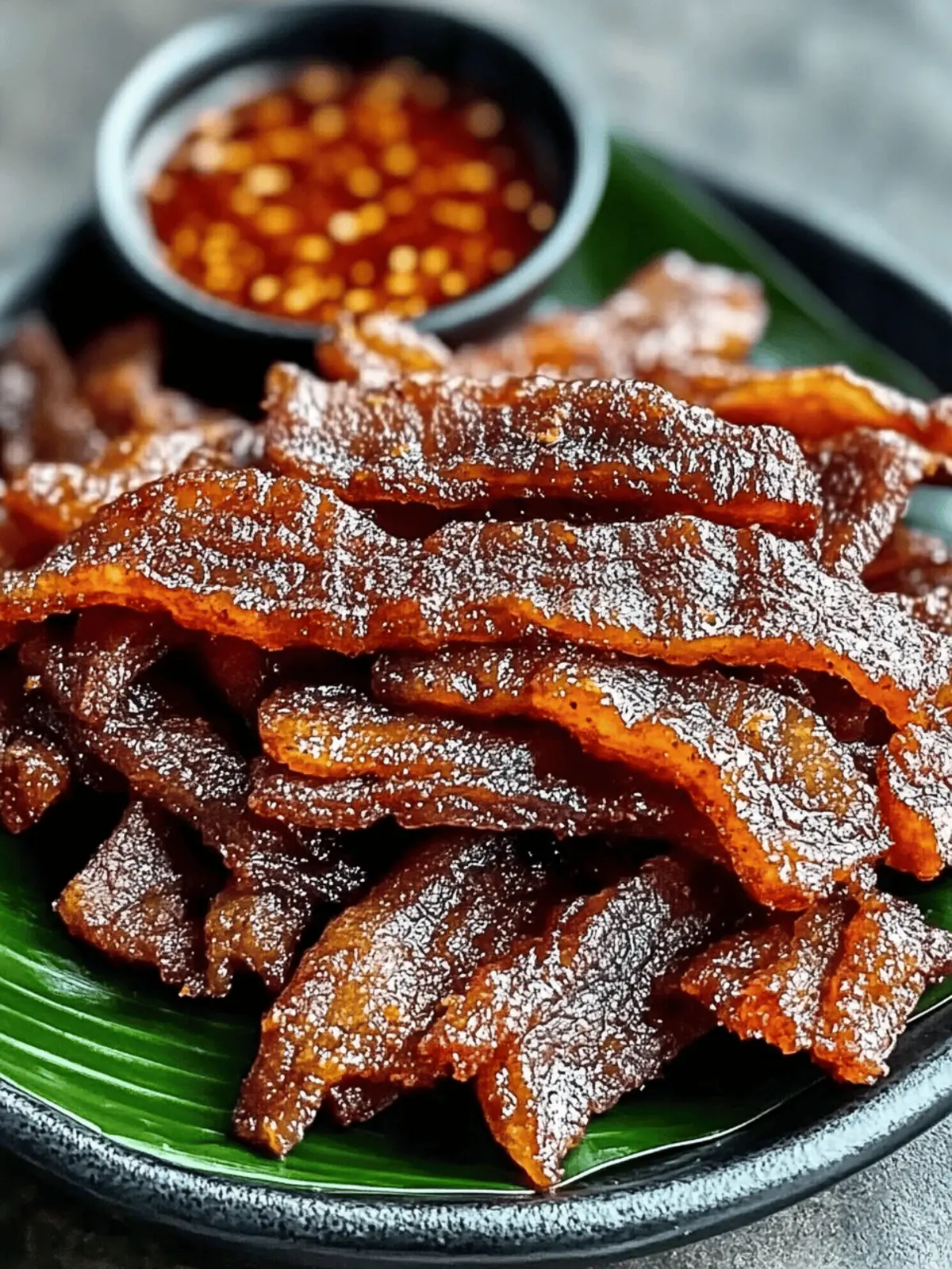 Thai pork jerky