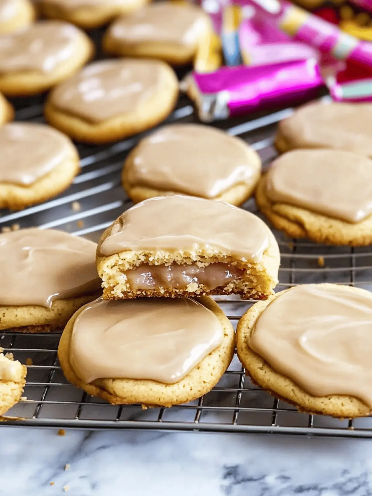 Brown Sugar Pop Tart Cookies