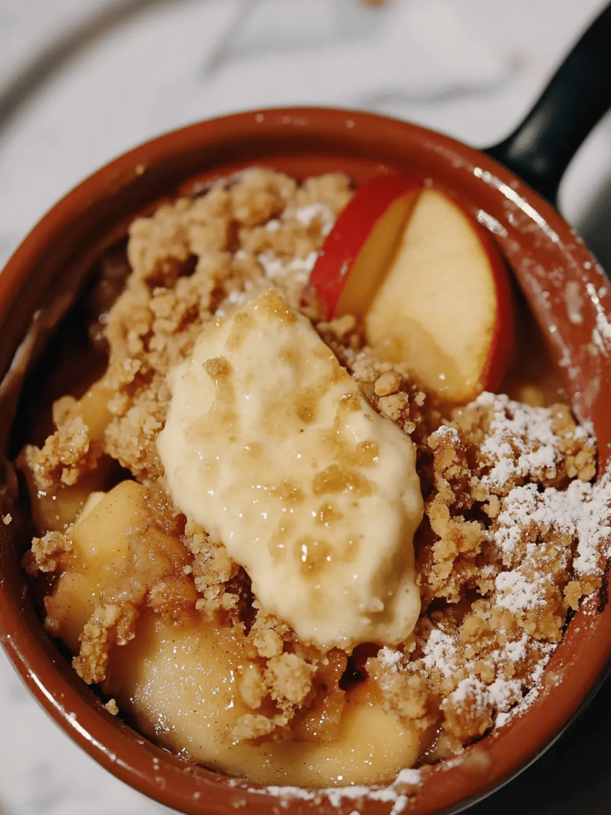Apple Crumble (Single Serving)