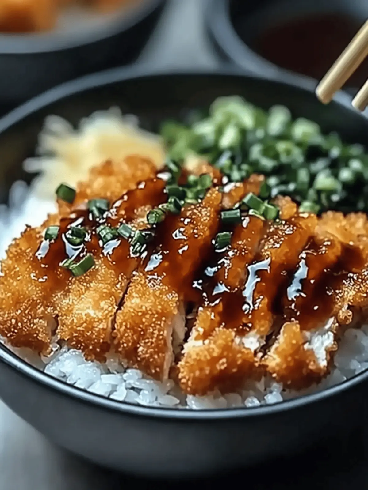 Japanese Katsu Bowls