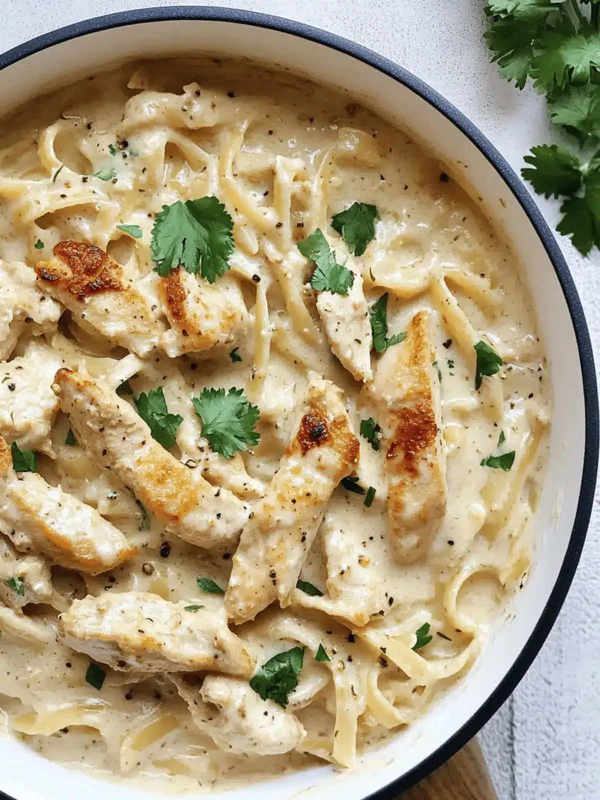 Chicken Garlic Parmesan Pasta