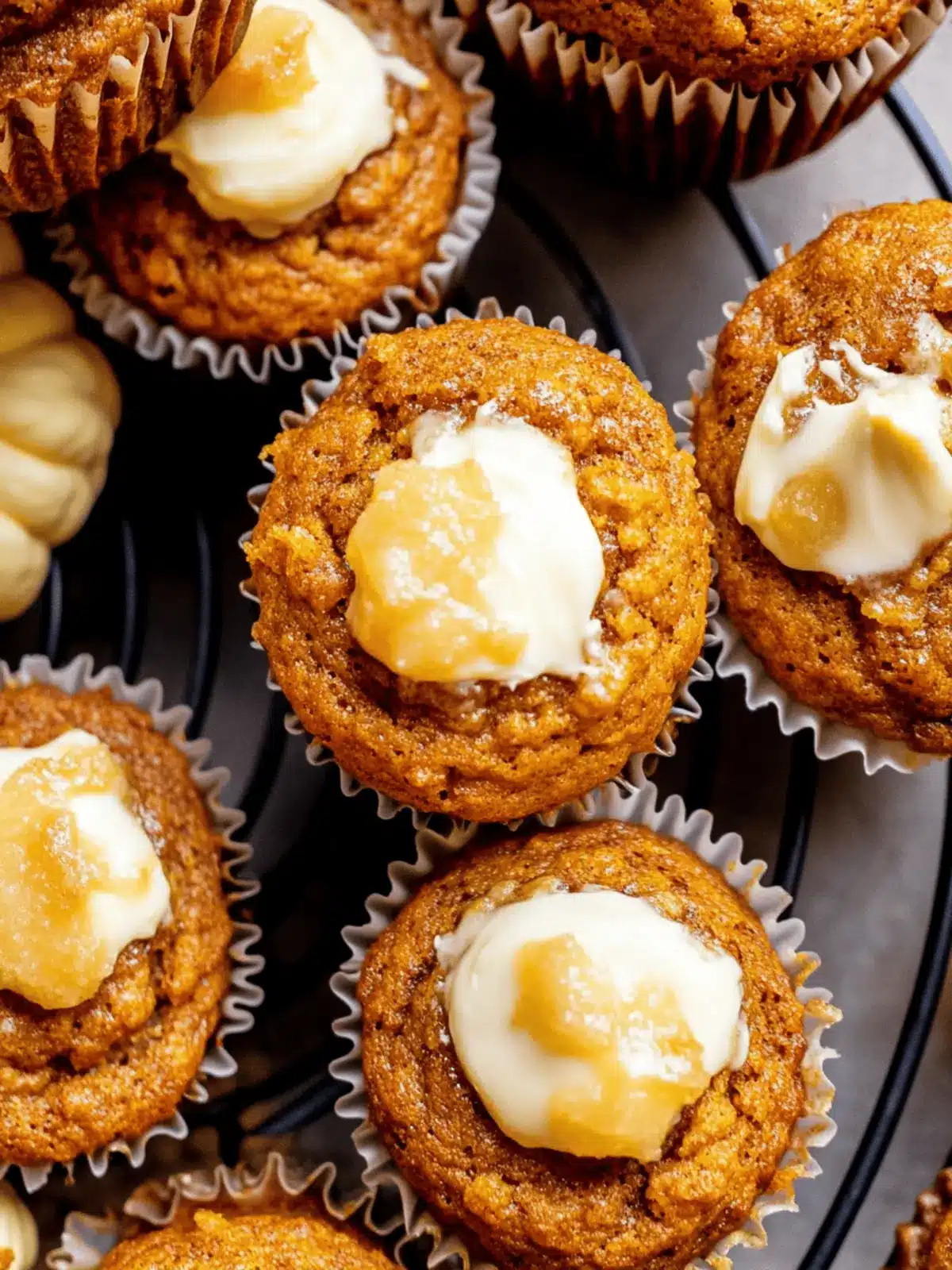 Pumpkin Cream Cheese Muffins