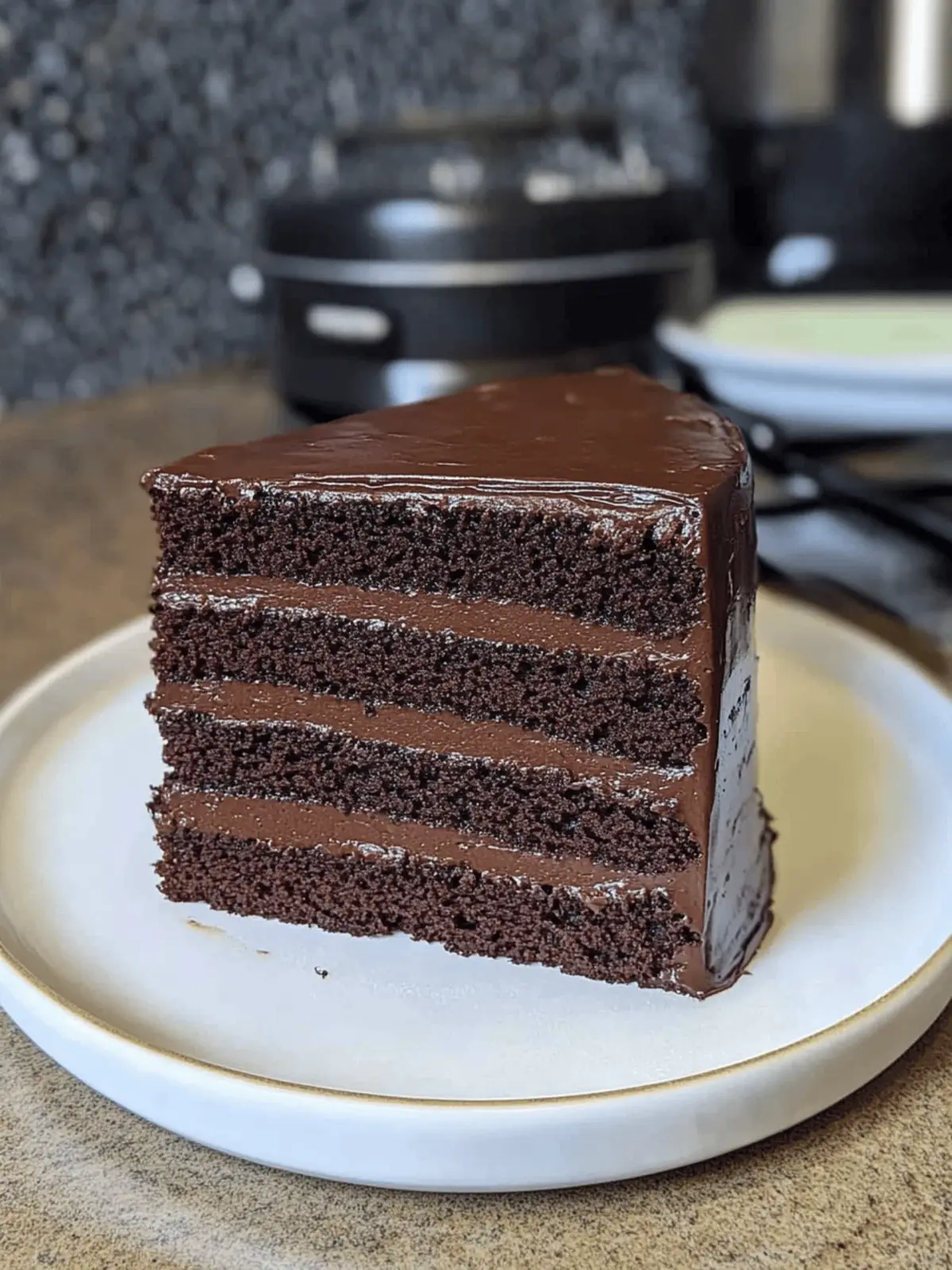 Chocolate Fudge Cake