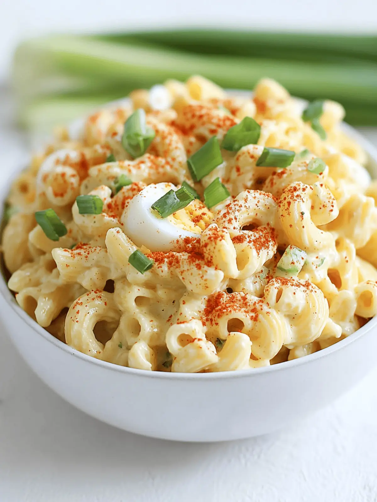Deviled Egg Pasta Salad