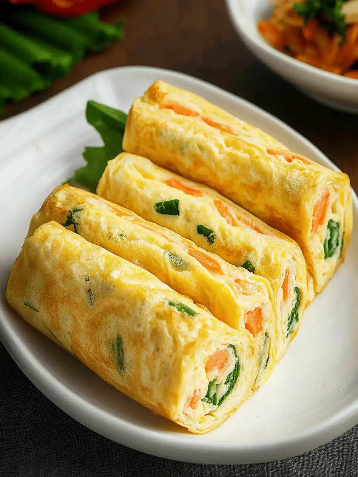 Gyeran Mari (Korean Rolled Omelette)