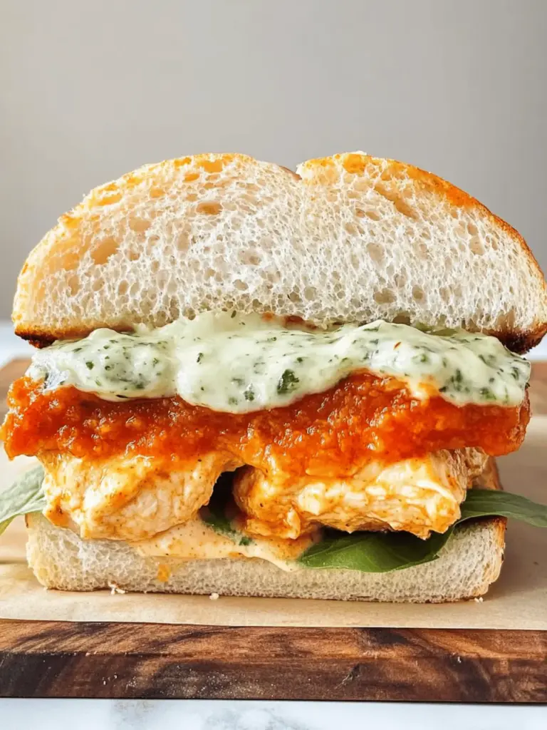 Chicken Parmesan Sandwich