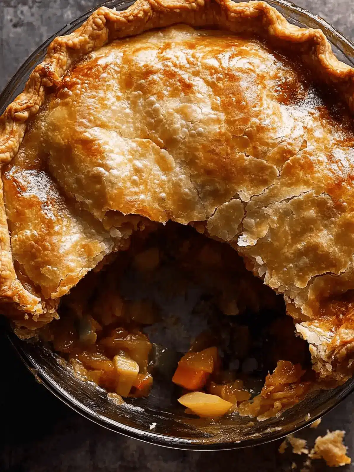 Vegetable Samosa Pie