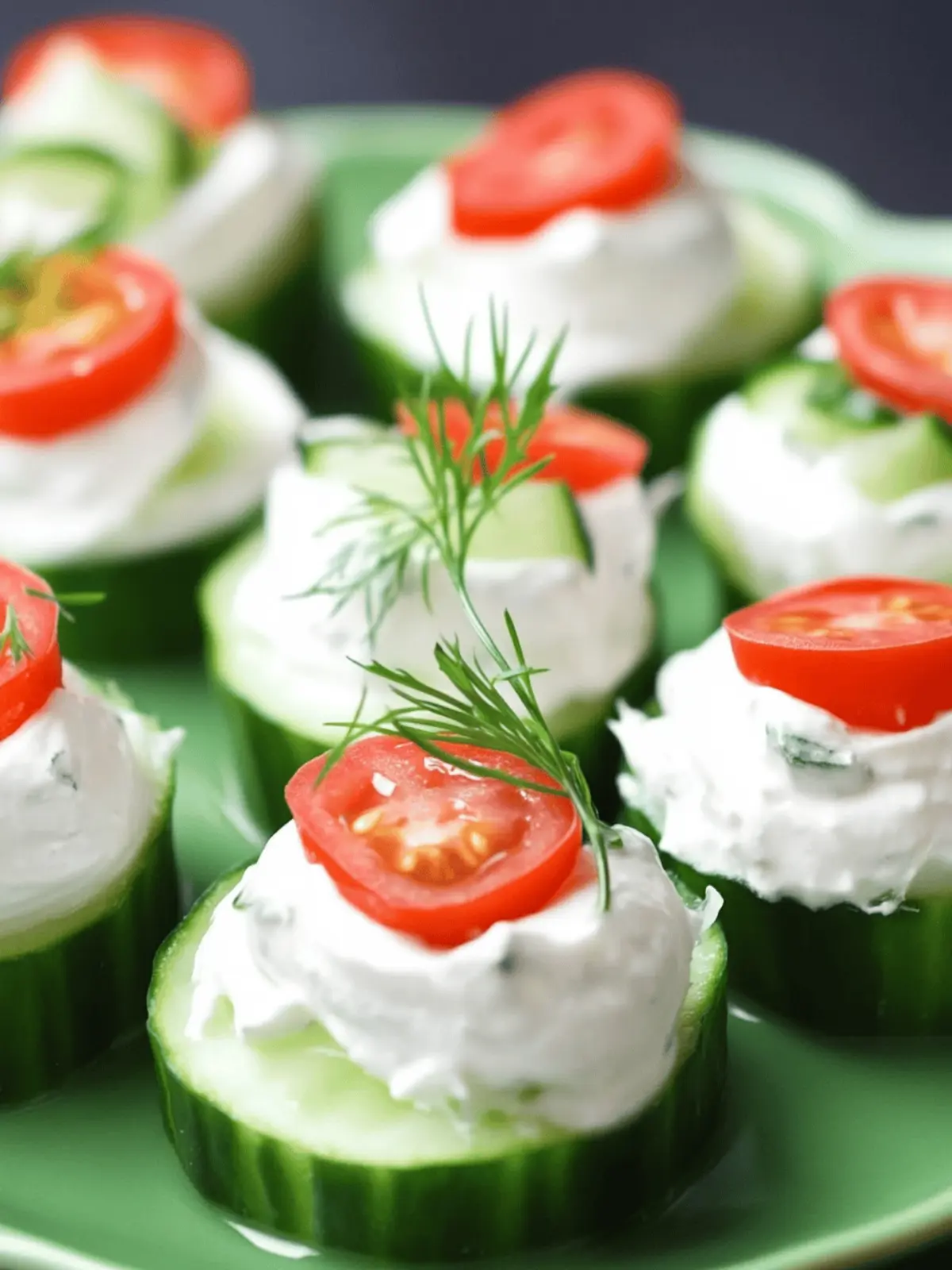 Dilly Cucumber Bites