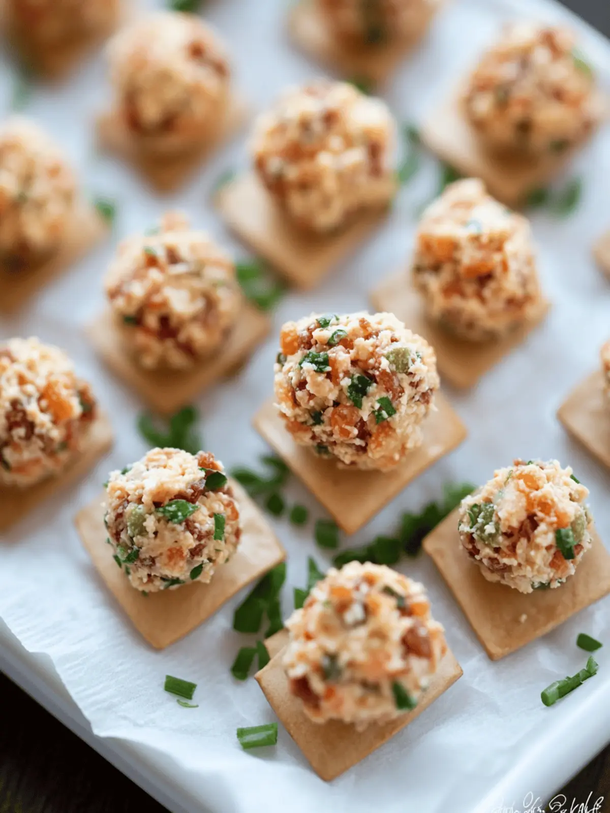 Mini Pimento Cheese Balls