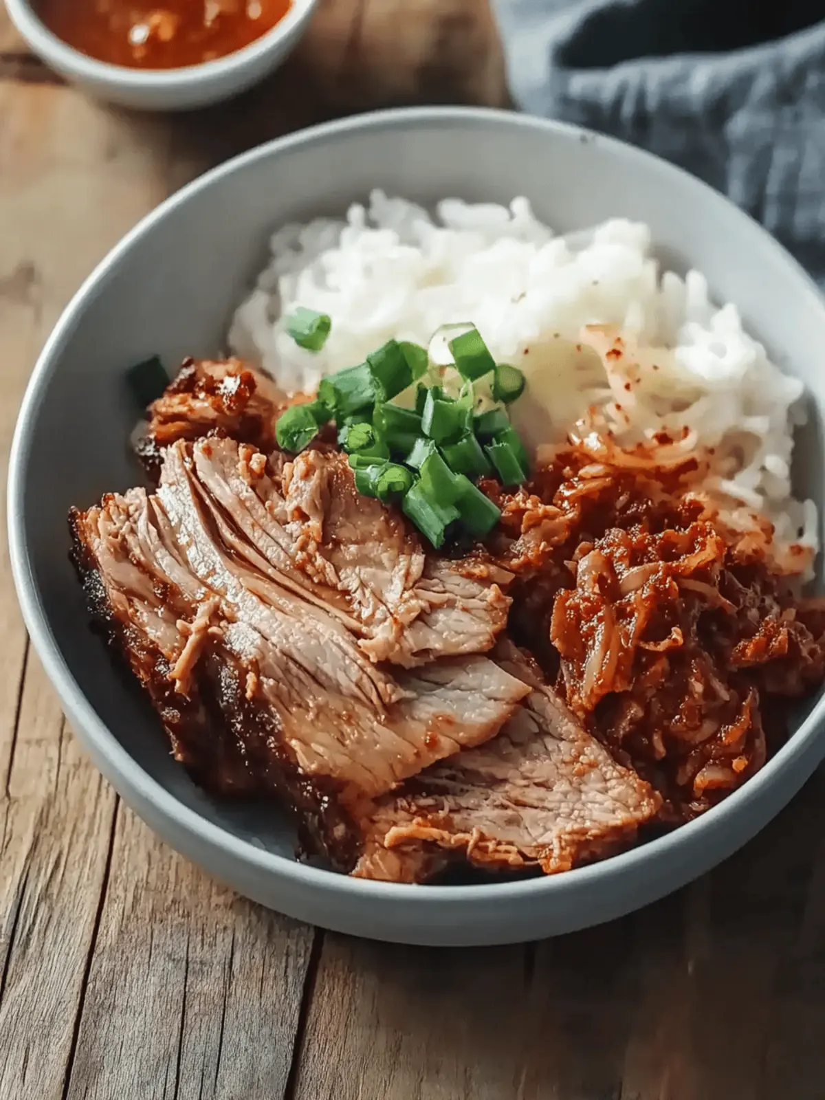 Juicy Korean BBQ Pork Shoulder