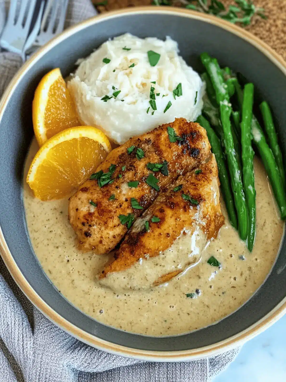Creamy Garlic Chicken