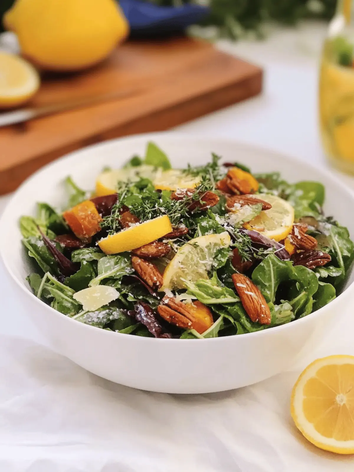 Harvest Salad with Lemon Thyme Dressing